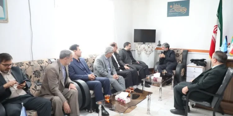 بازدید رئیس کل دادگستری آذربایجان غربی از حوزه قضایی چهاربرج