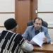 رسیدگی به مشکلات حقوقی و قضایی ۳۷ نفر از مراجعین توسط رئیس کل دادگستری خوزستان